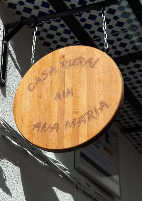 Casa Rural Ana Maria Ain Ahin Bagian luar foto